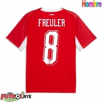 Camiseta Suiza Remo Freuler #8 Primera Equipación Mundial 2026 manga corta